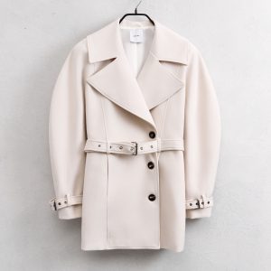 Μεσάτο παλτό με Μανίκια Balloon