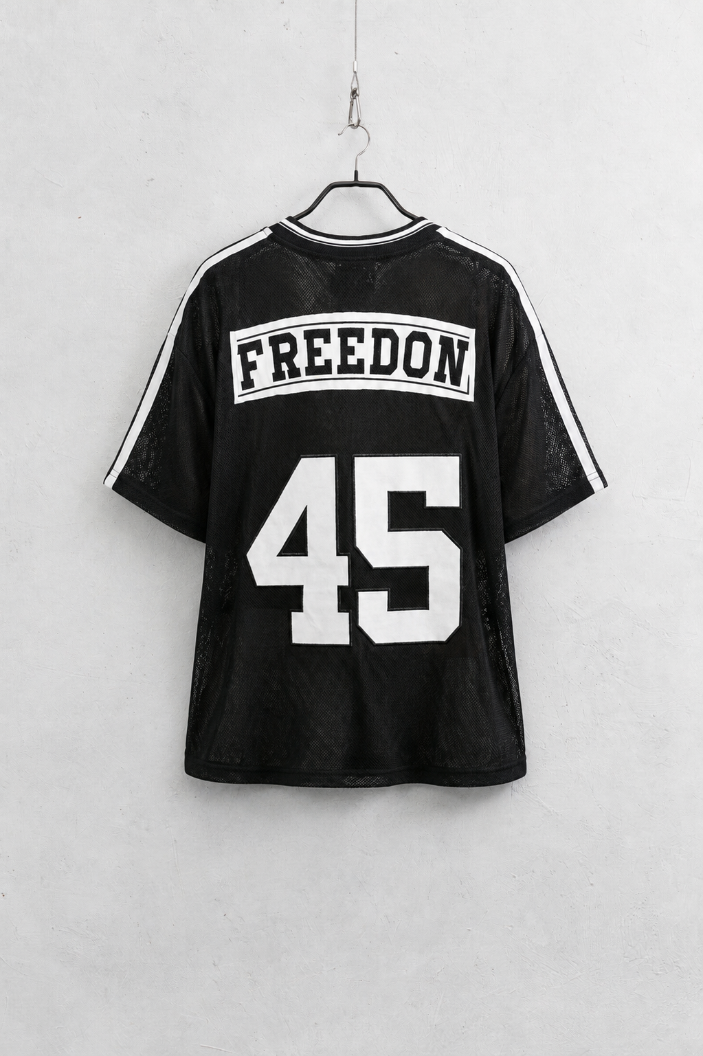 T-shirt Δίχτυ Με Λαιμουδιά Ευθύγραμμο - Image 2