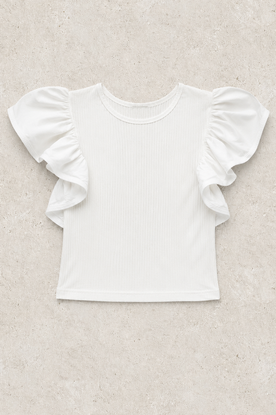 Rib Τοπάκι Crop